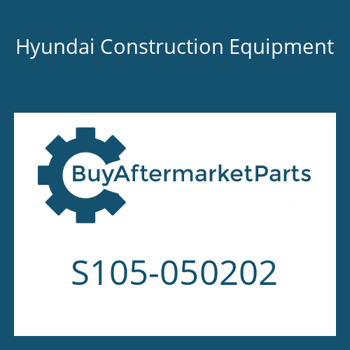 S105-050202 Hyundai Construction Equipment BOLT-SOCKET