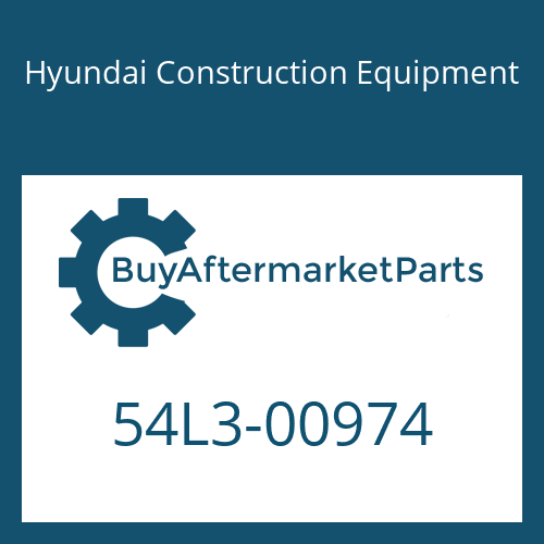 54L3-00974 Hyundai Construction Equipment Rear Frame Assy