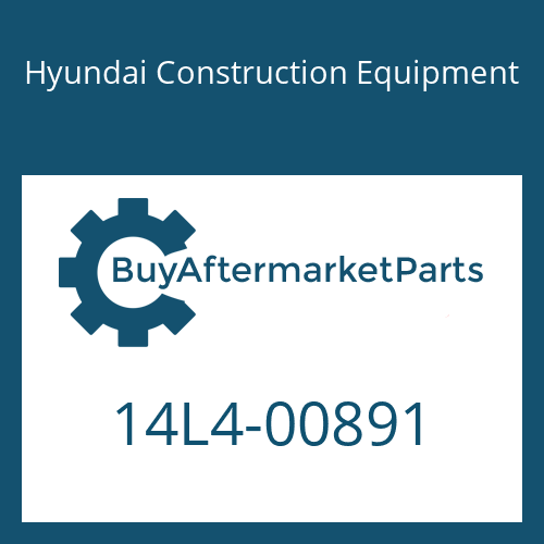 14L4-00891 Hyundai Construction Equipment RAD&COOLER ASSY