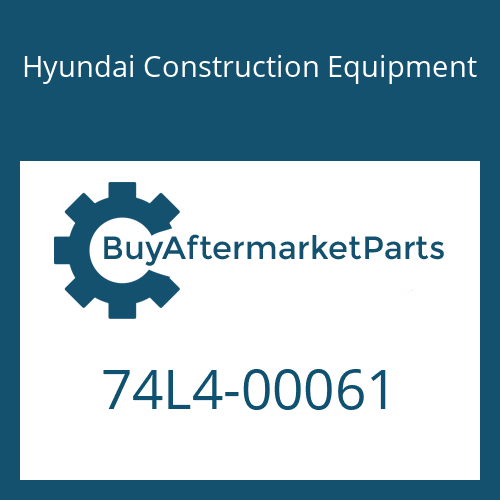 74L4-00061 Hyundai Construction Equipment DASHBOARD ASSY