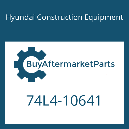 74L4-10641 Hyundai Construction Equipment Support Wa-Front