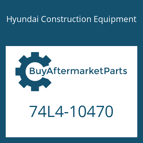 74L4-10470 Hyundai Construction Equipment BAR