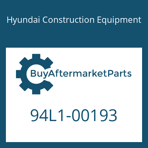 94L1-00193 Hyundai Construction Equipment DECAL KIT-B EUROPE