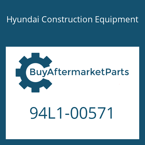 94L1-00571 Hyundai Construction Equipment DECAL-SERVICE&LUB