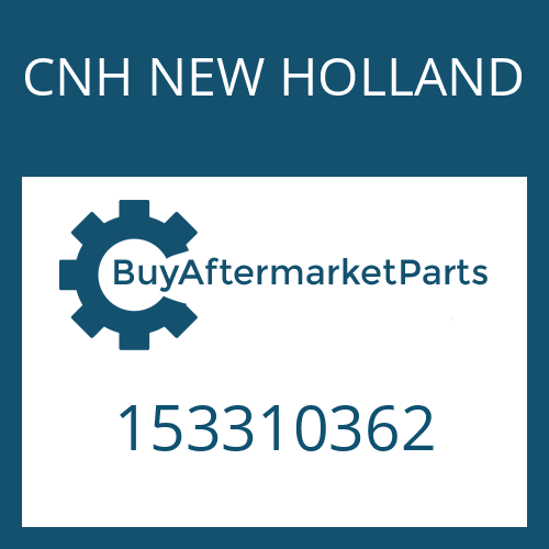 153310362 CNH NEW HOLLAND SEAL - O-RING