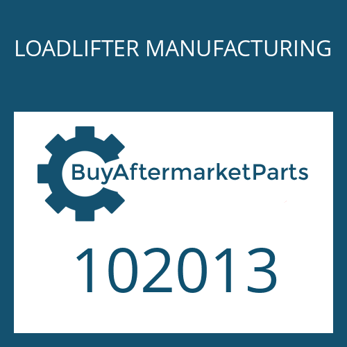 102013 LOADLIFTER MANUFACTURING GEAR RETAINING RING