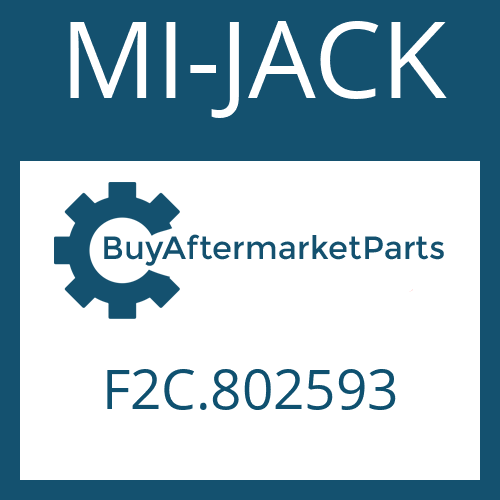 F2C.802593 MI-JACK KIT-DRIVE PLATE