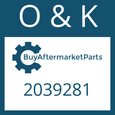 2039281 O & K VALVE SPOOL