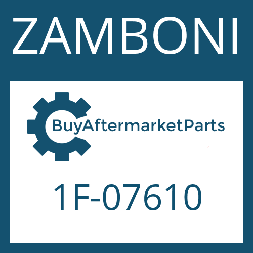 1F-07610 ZAMBONI KIT - SPINDLE ASSY