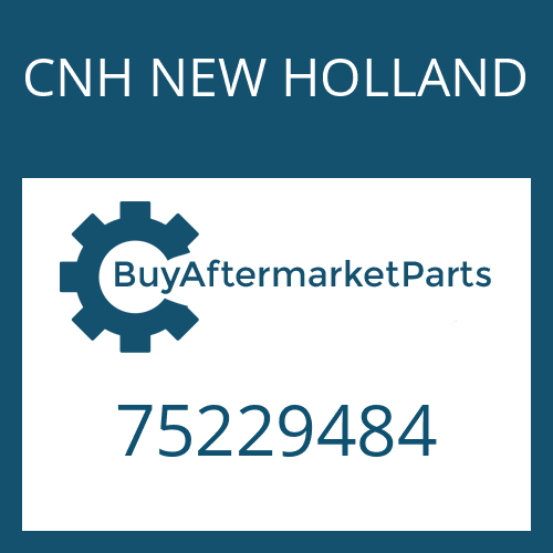 75229484 CNH NEW HOLLAND SEAL