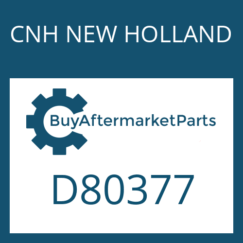 D80377 CNH NEW HOLLAND O RING