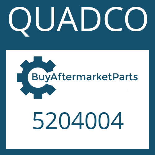 5204004 QUADCO GEAR