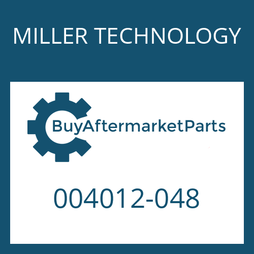 004012-048 MILLER TECHNOLOGY PLATE-FRICTION