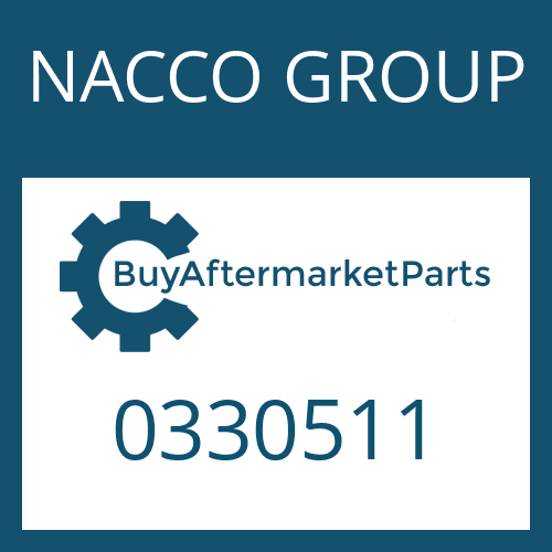 0330511 NACCO GROUP PLUG