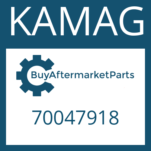 70047918 KAMAG SCREW