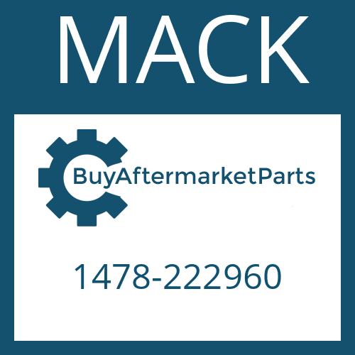 1478-222960 MACK NUT