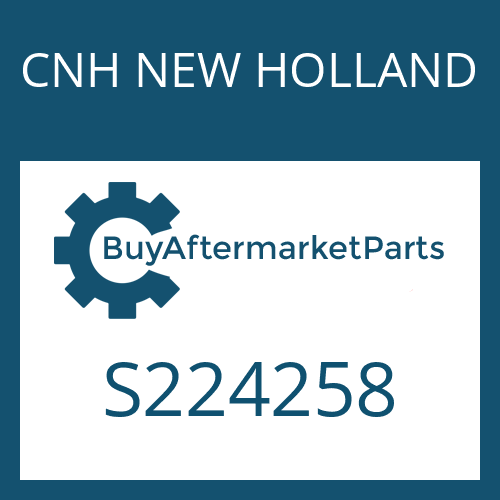 S224258 CNH NEW HOLLAND RETAINER