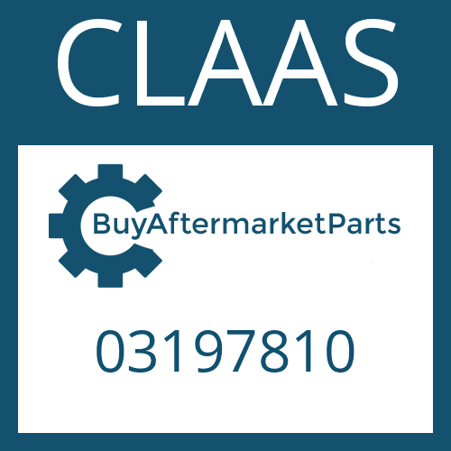 03197810 CLAAS BEARING