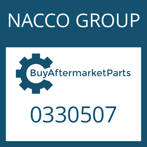 0330507 NACCO GROUP GASKET