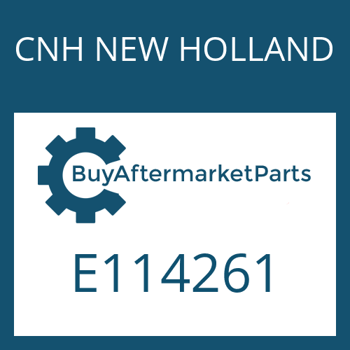 E114261 CNH NEW HOLLAND SNAP RING