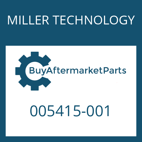 005415-001 MILLER TECHNOLOGY SPRING