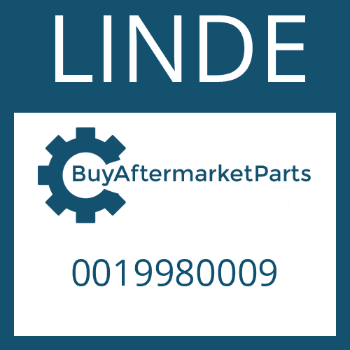 0019980009 LINDE PLUG