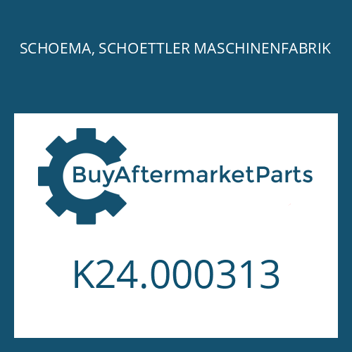 K24.000313 SCHOEMA, SCHOETTLER MASCHINENFABRIK O-RING