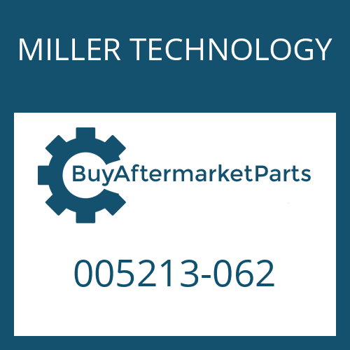 005213-062 MILLER TECHNOLOGY MAGNETIC PLUG