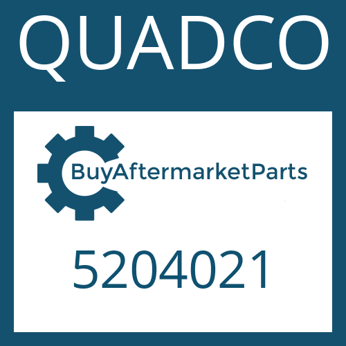 5204021 QUADCO WASHER