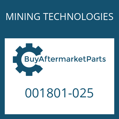 001801-025 MINING TECHNOLOGIES BEARING