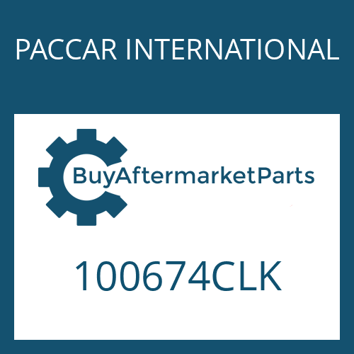 100674CLK PACCAR INTERNATIONAL DUST COVER