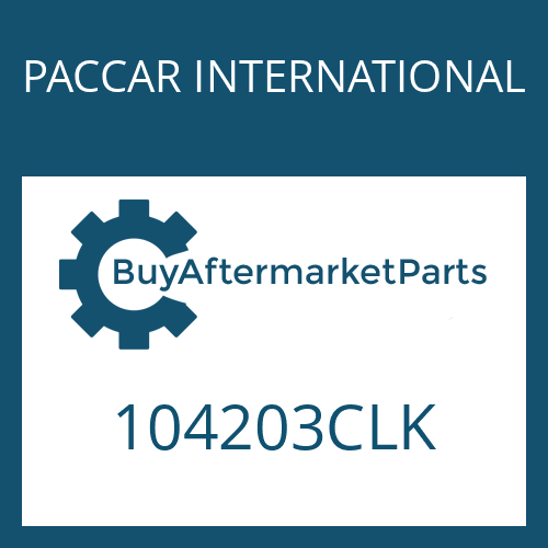 104203CLK PACCAR INTERNATIONAL ASSY-BRAKE CHAM