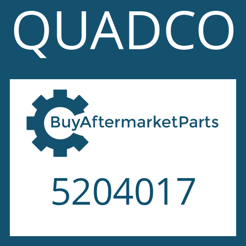 5204017 QUADCO SHAFT