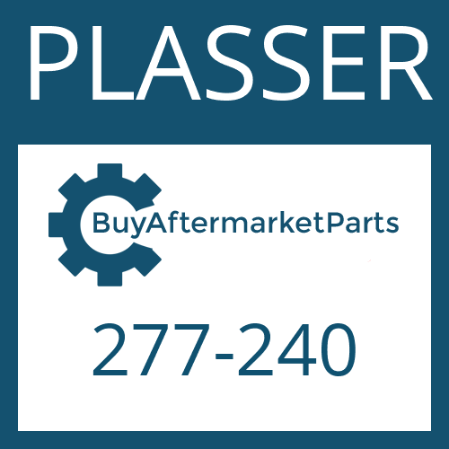 277-240 PLASSER SCREW