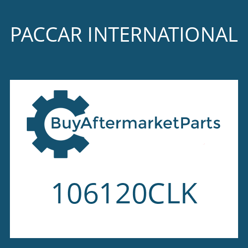 106120CLK PACCAR INTERNATIONAL TRUNNION STEERING