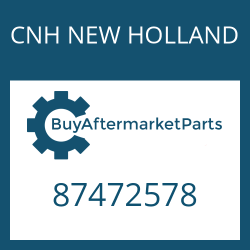 87472578 CNH NEW HOLLAND NUT