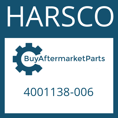 4001138-006 HARSCO O RING