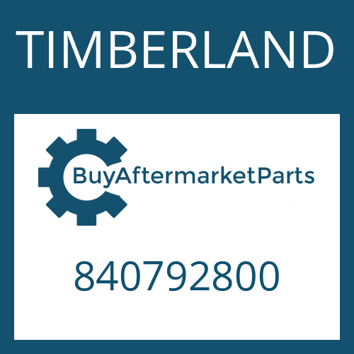 840792800 TIMBERLAND O FILTER