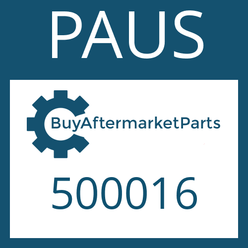 500016 PAUS BRAKE KIT