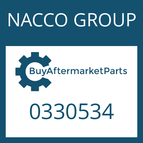 0330534 NACCO GROUP SNAP RING