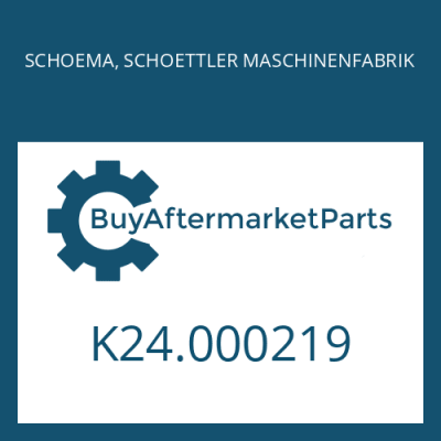 K24.000219 SCHOEMA, SCHOETTLER MASCHINENFABRIK FILTER-ELEMENT