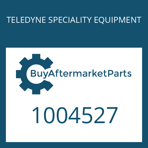 1004527 TELEDYNE SPECIALITY EQUIPMENT GASKET