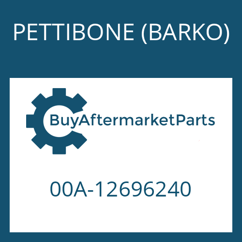 00A-12696240 PETTIBONE (BARKO) O RING