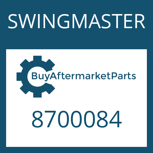 8700084 SWINGMASTER O RING