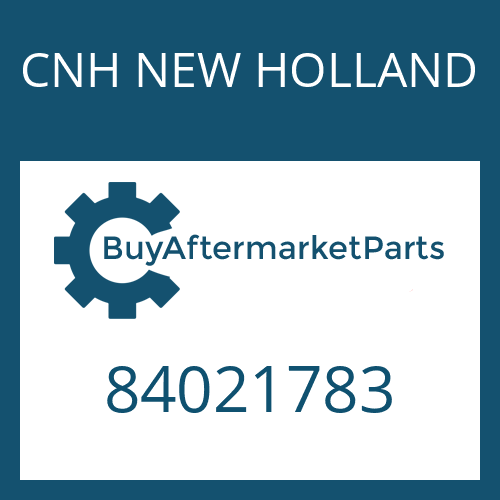 84021783 CNH NEW HOLLAND COVER