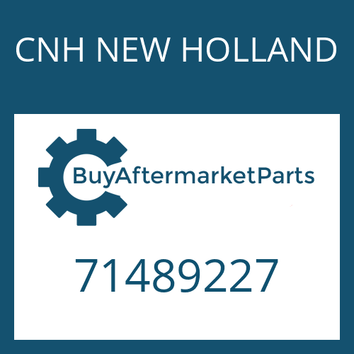 71489227 CNH NEW HOLLAND SEAL WASHER