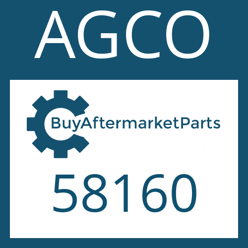 58160 AGCO NUT