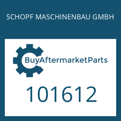 101612 SCHOPF MASCHINENBAU GMBH SEAL - O-RING