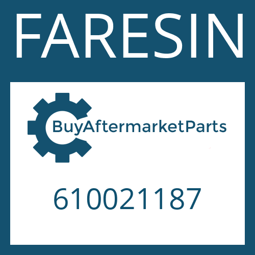 610021187 FARESIN SEAL - O-RING