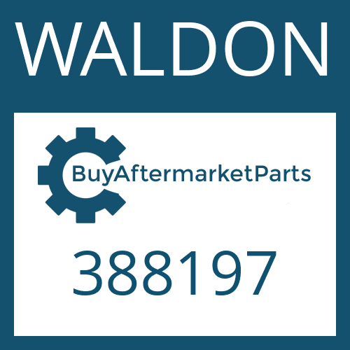 388197 WALDON PLUG